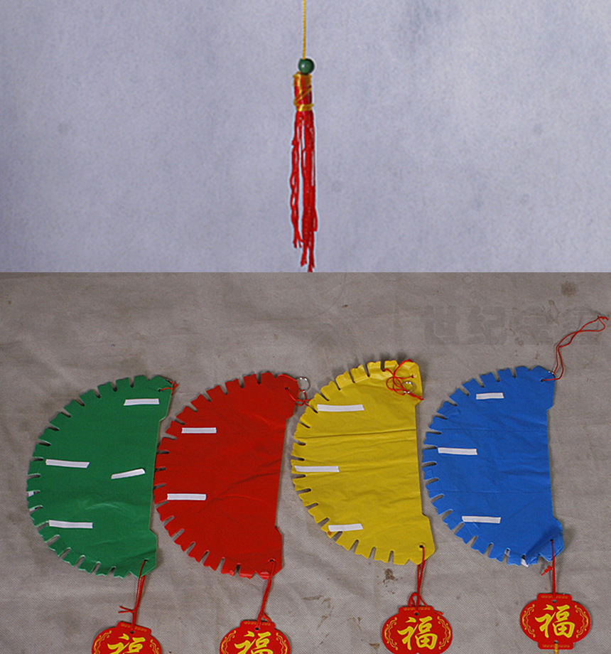 厂家直销红色塑料纸彩色毛刺球广告塑纸红球定制婚庆节日装饰用品