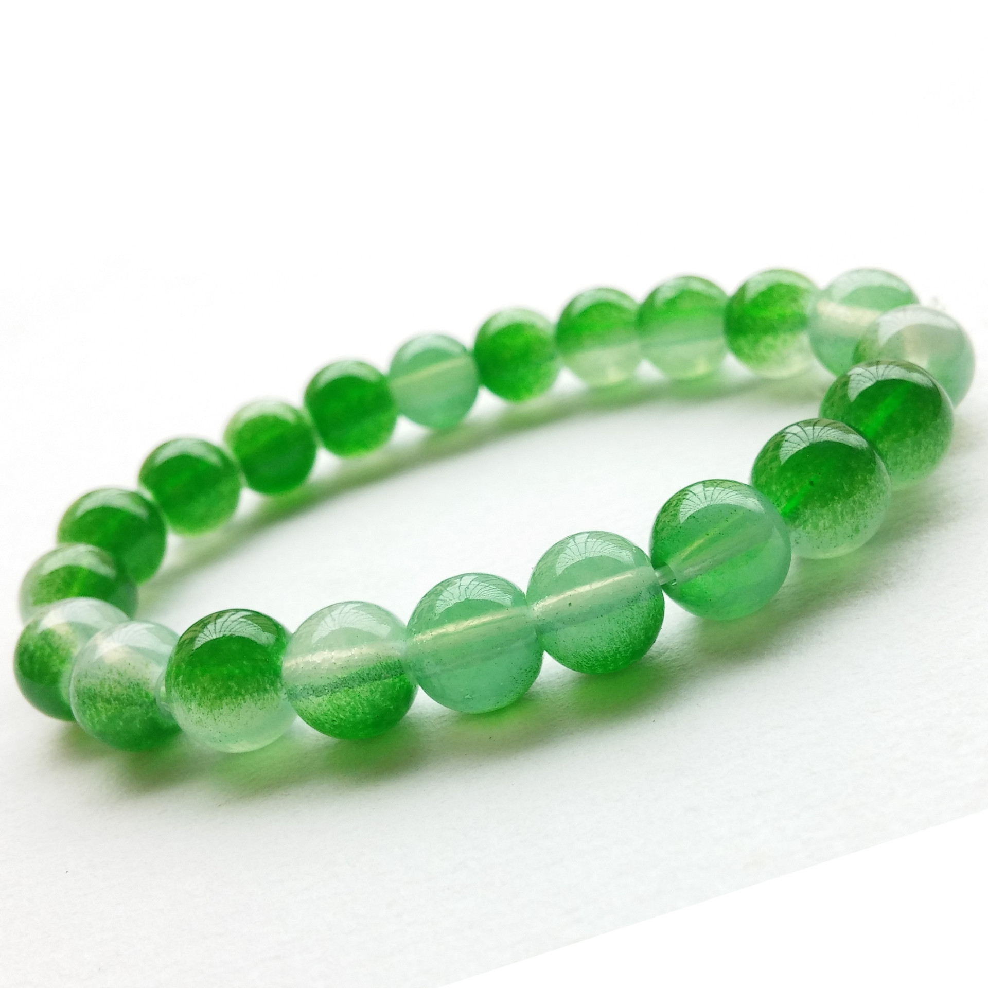 手链仿玛瑙玻璃佛珠手链饰品地摊2元店淘宝促销赠品 手链批发