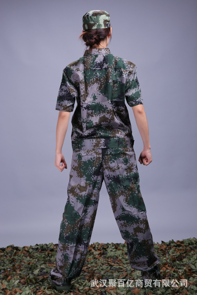 批发07丛林迷彩服短袖套装夏装薄型军训服_迷彩服,军迷服,作训服_列表