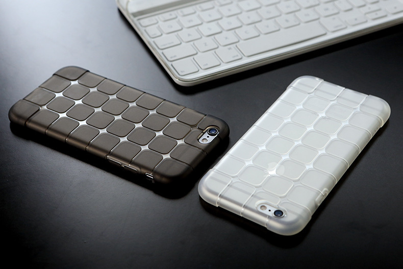 苹果iphone6s魔方tpu手机壳tpu透明色手机保护套软胶套防指纹