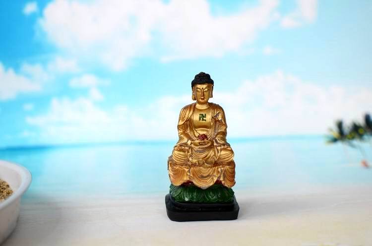 厂家直销沙具心里咨询,庭箱沙盘配件西游记,西天如来佛祖a-859