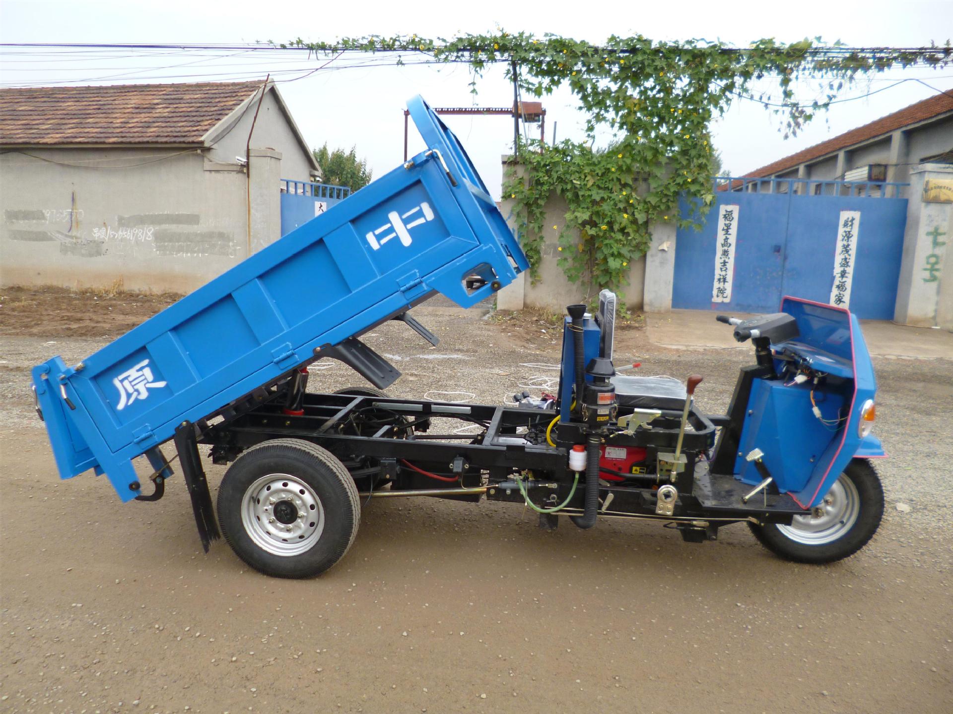 轻便型灵活,旺田牌自卸农用三轮车,机动灵活,舒适耐用,品质好