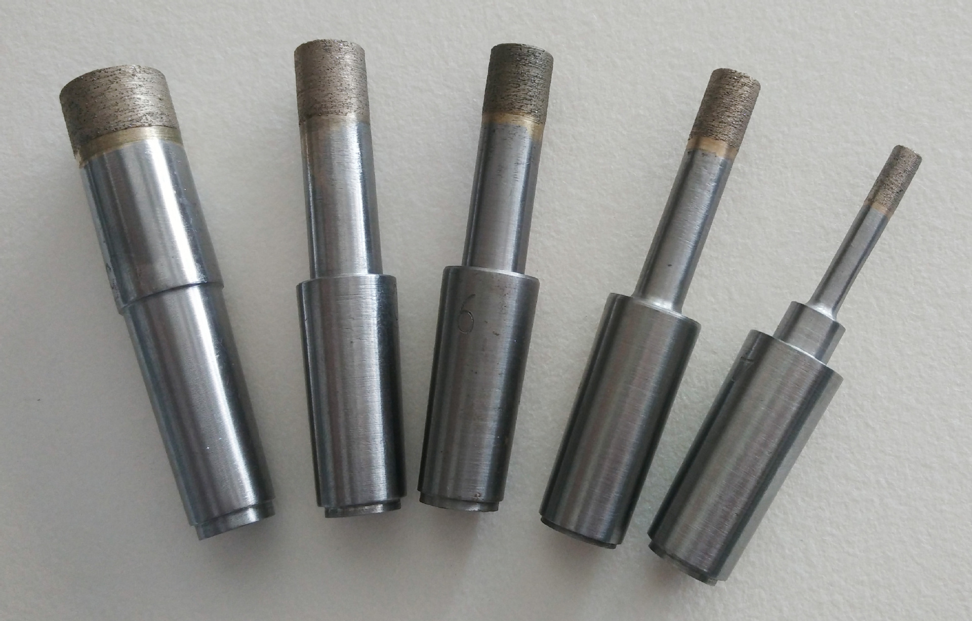 供应锥柄青铜烧结玻璃钻头-机钻