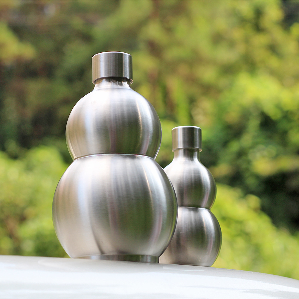 葫芦创意保温杯可爱个性便携情侣茶杯不锈钢葫芦保温杯批发