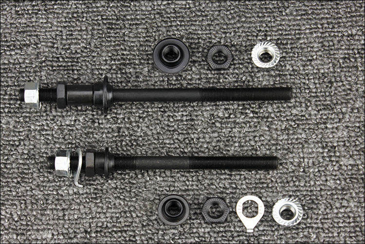 山地车花鼓轴心自行车轴心轴档公路车折叠车轴棍轴芯花鼓配件