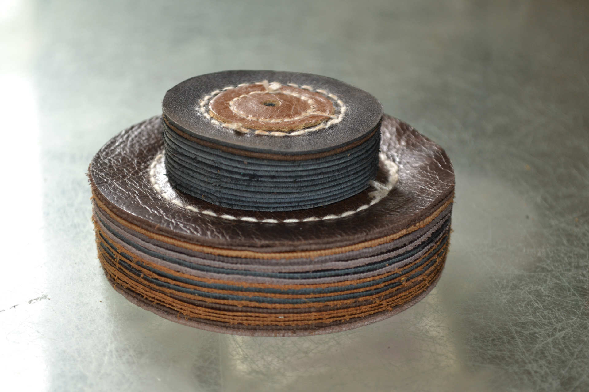 易亮供应皮革抛光轮,皮做的抛光轮,漆面表面抛光牛皮 抛光轮