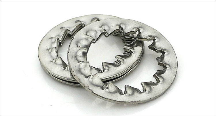 2内多齿内锯齿锁紧垫圈din6798j