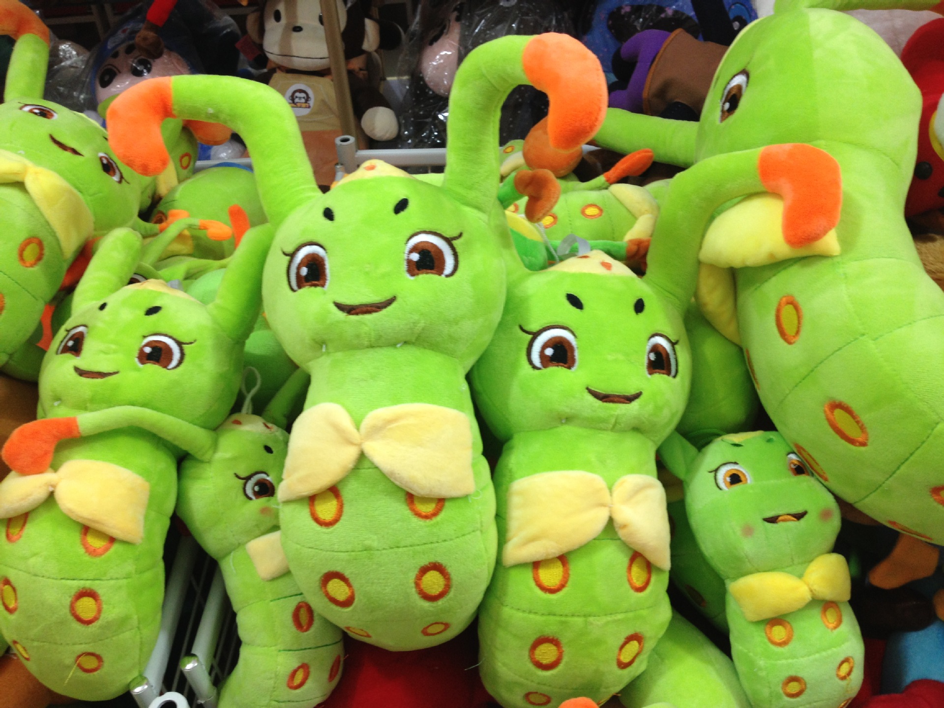 可爱糖宝花千骨同款叫娘亲公仔萌灵虫毛绒玩具玩偶创意新款毛毛虫