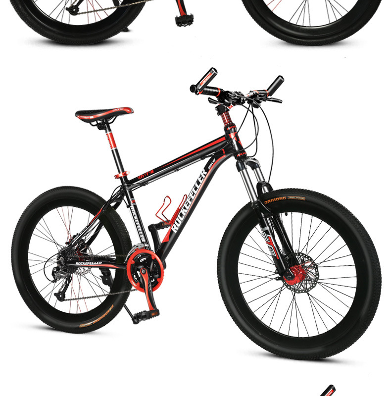 洛克菲勒野马自行车27速铝合金山地车双碟_山地自行车_列表网