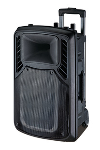 奥悦便携式广场舞音响移动电瓶户外音响12寸无源拉杆音箱大功率