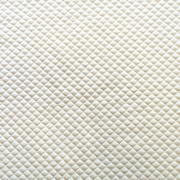 针织床垫面料空气层记忆枕乳胶枕枕套竹纤维全涤针织菱形格子面料