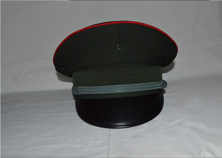 新式陆士兵大檐帽军绿色大沿帽保安大檐帽常服专属配发帽制式礼帽