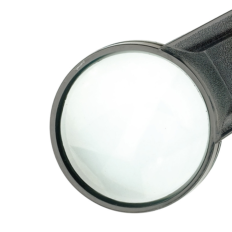 高透明玻璃镜片放大镜 带辅助灯pc板放大镜 玻璃镜片放大镜