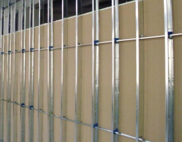 河北轻钢龙骨隔断龙骨 隔墙龙骨 75竖向 75天地配件齐全