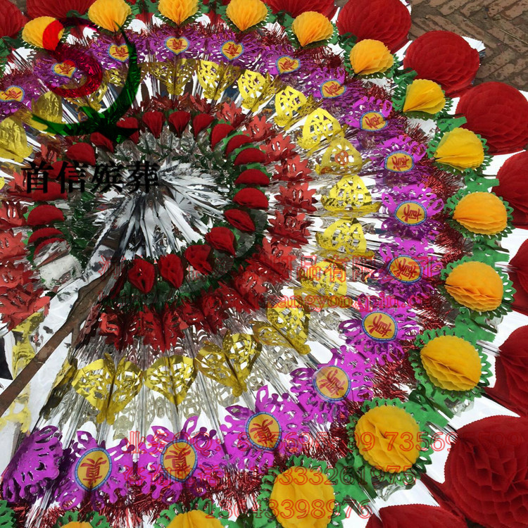 花圈原材料批发生产厂家