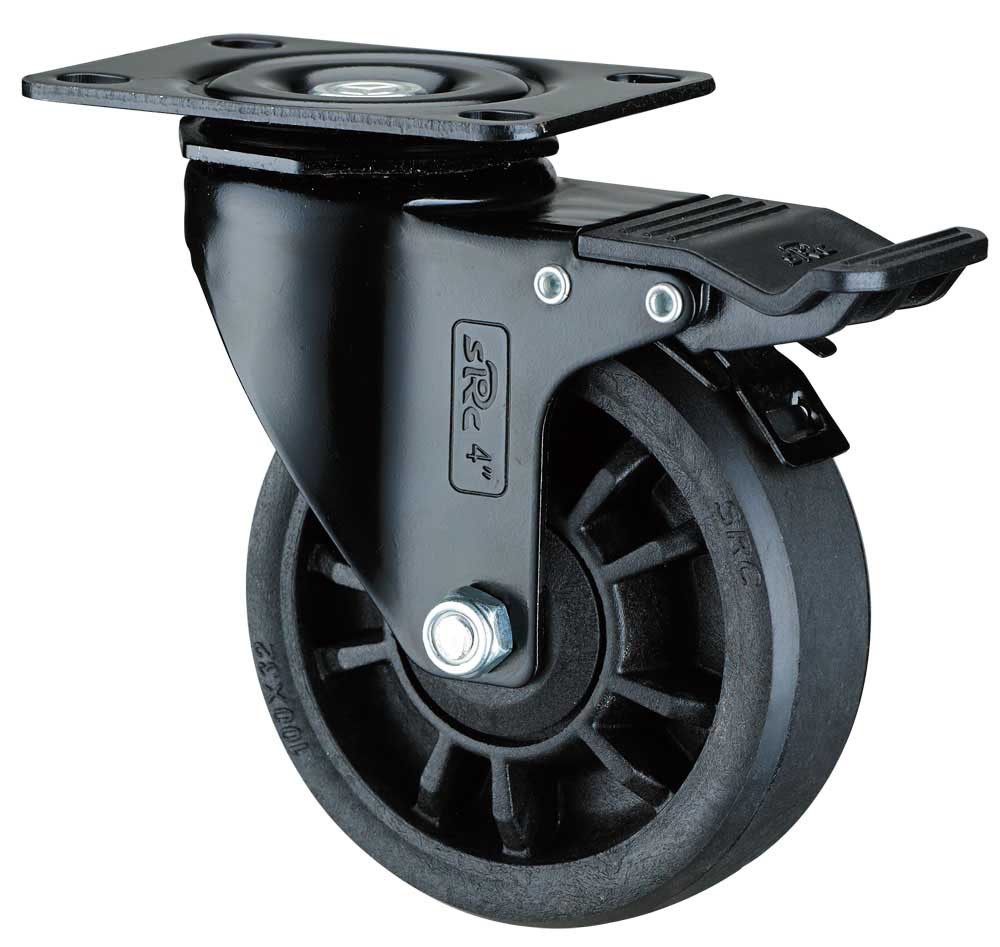 向荣脚轮a3s款4寸耐高温尼龙脚轮万向轮2.5寸-5寸