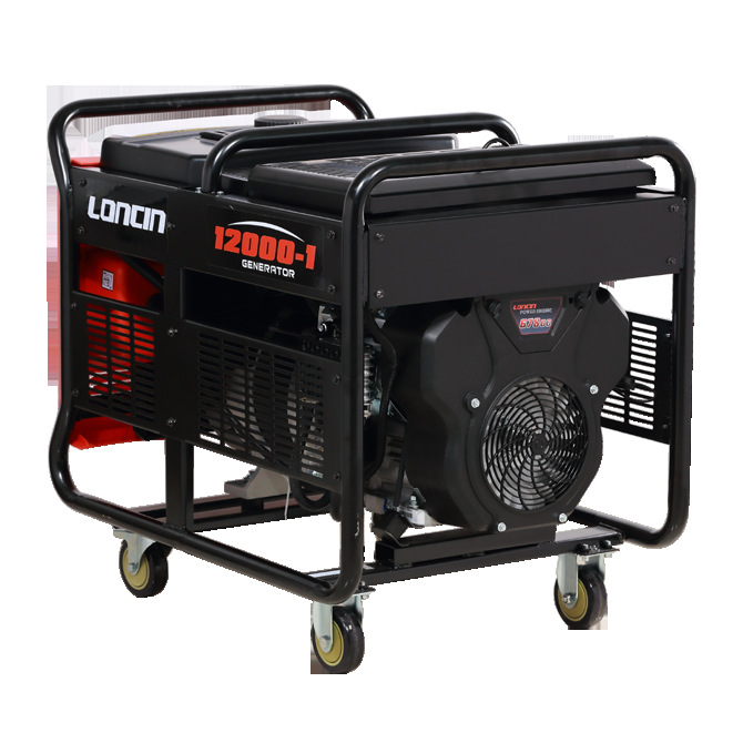 隆鑫10千瓦汽油发电机 380v 三相 汽油发电机 电启动 超市银行用