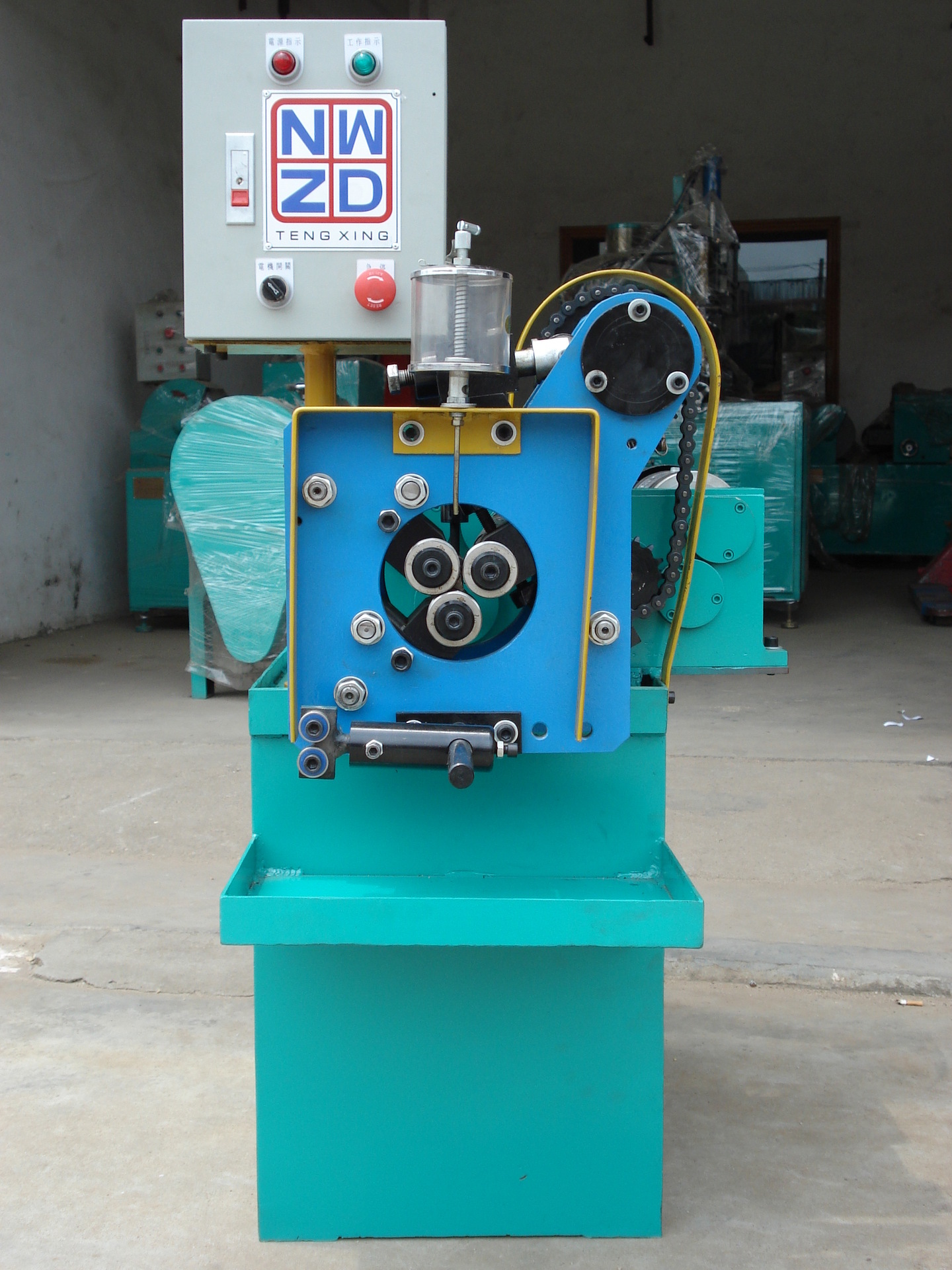 高端滚花机 三轴滚花机就来腾兴 我们质量更好 技术更雄厚