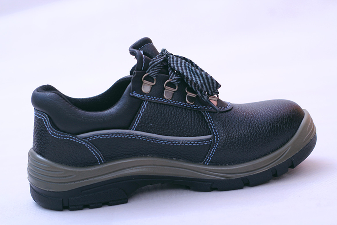 新款男鞋绝缘鞋pu实心底劳保鞋防砸防穿刺安全鞋防滑耐磨工作鞋