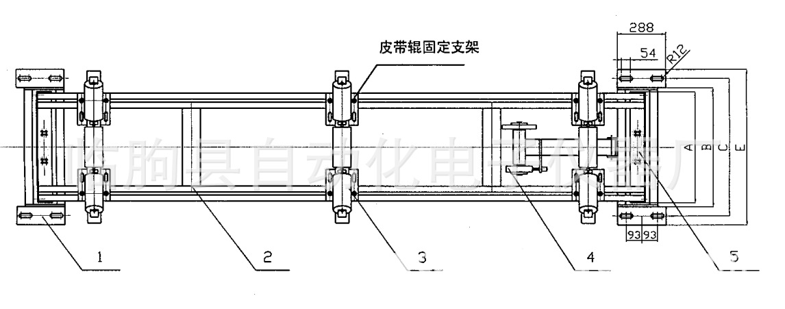 电子皮带秤体输送皮带机累计流量 大皮带计量秤体 大皮带流量累计