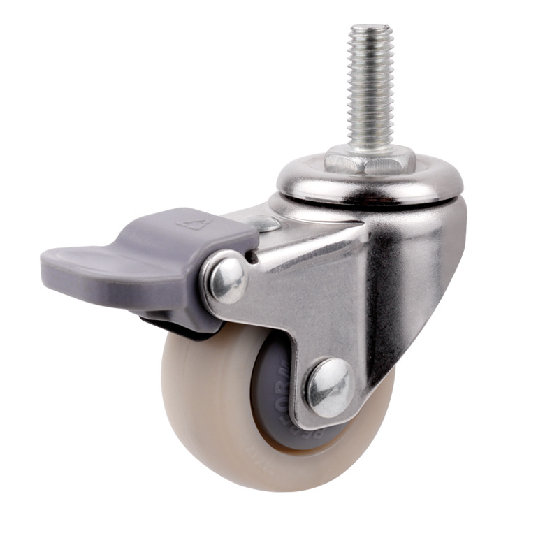 5寸pa小轮子 2寸脚轮尼龙 万向尼龙小车轮 向荣同款