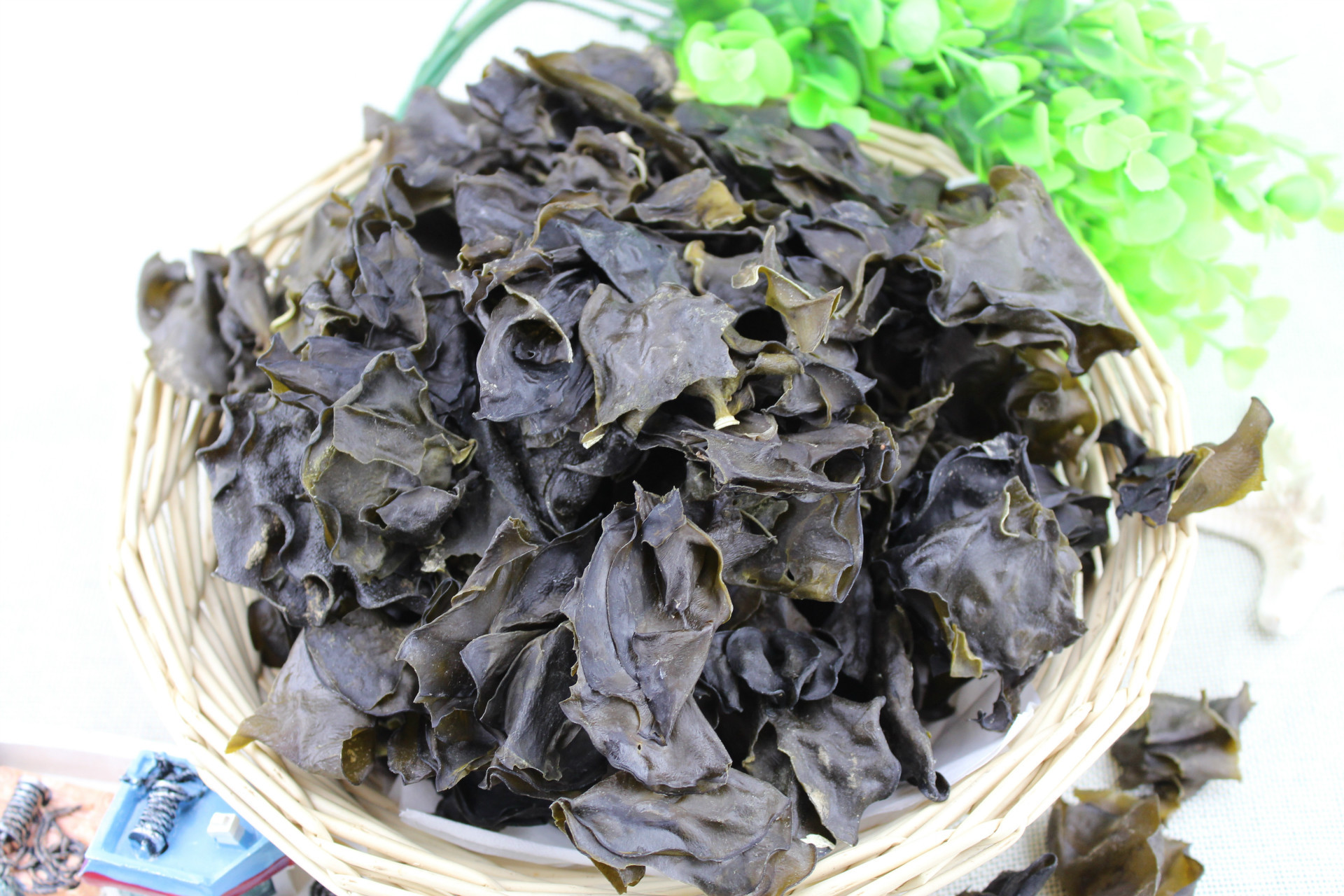 纯干无盐海木耳 螺旋藻 海耳朵 海白菜无杂质无添加 150g包邮