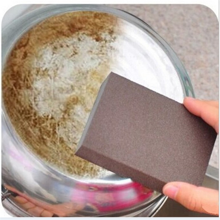 Silicon Carbide Descaling Cleaning Sponge Kitchen Multi-Purpose Cleaning Pan Bottom Coke Stains Fine Sand Spong Mop