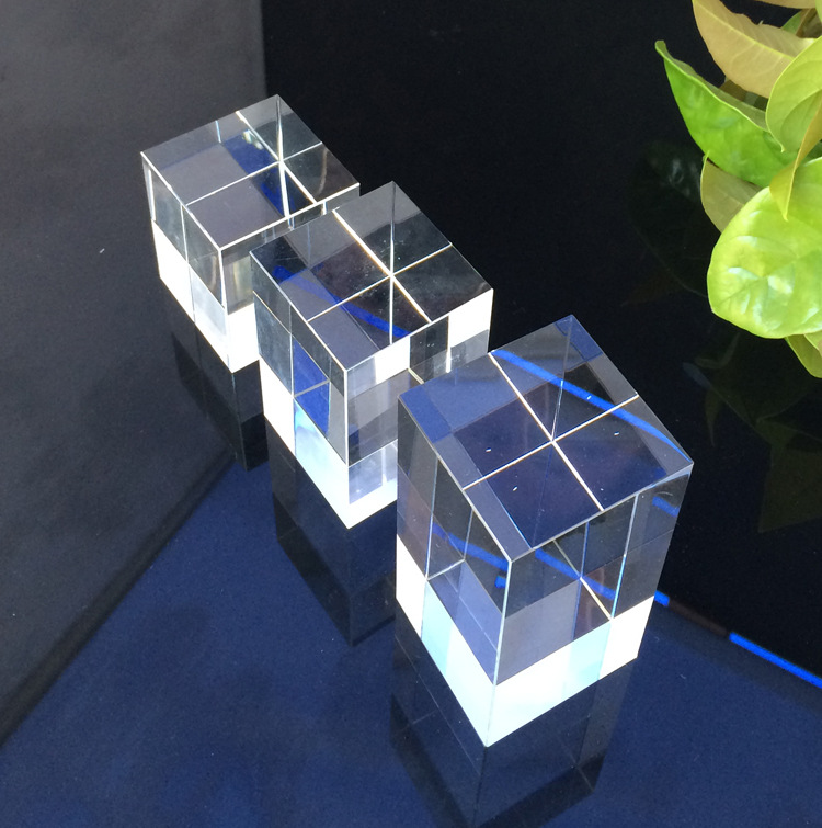 厂家订制各种规格水晶块 水晶方体 水晶长方体 k9水晶 只做精品