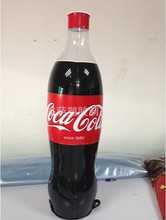 厂家生产供应pvc充气瓶子 1米可口可乐充气瓶子  充气瓶子模型