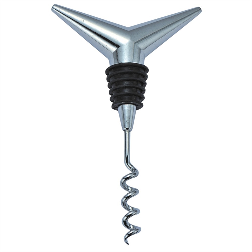 厂家直销锌合金红酒起子酒钻 简易红酒开瓶器两用红酒开瓶器