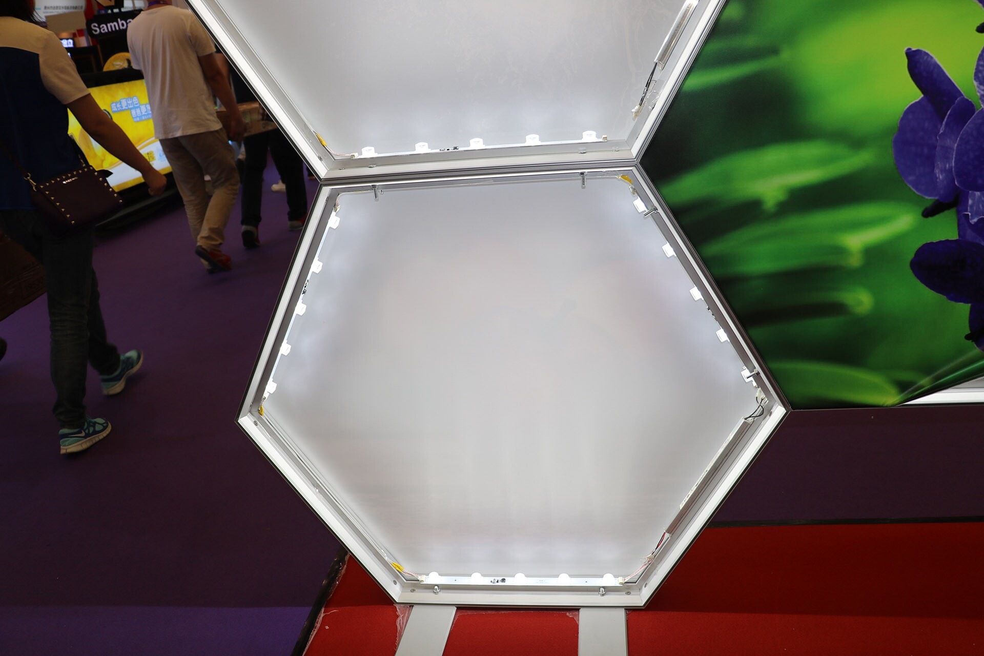 连锁店店招定制化 高亮无框软膜灯箱 服装店卡布灯箱 背光源24v