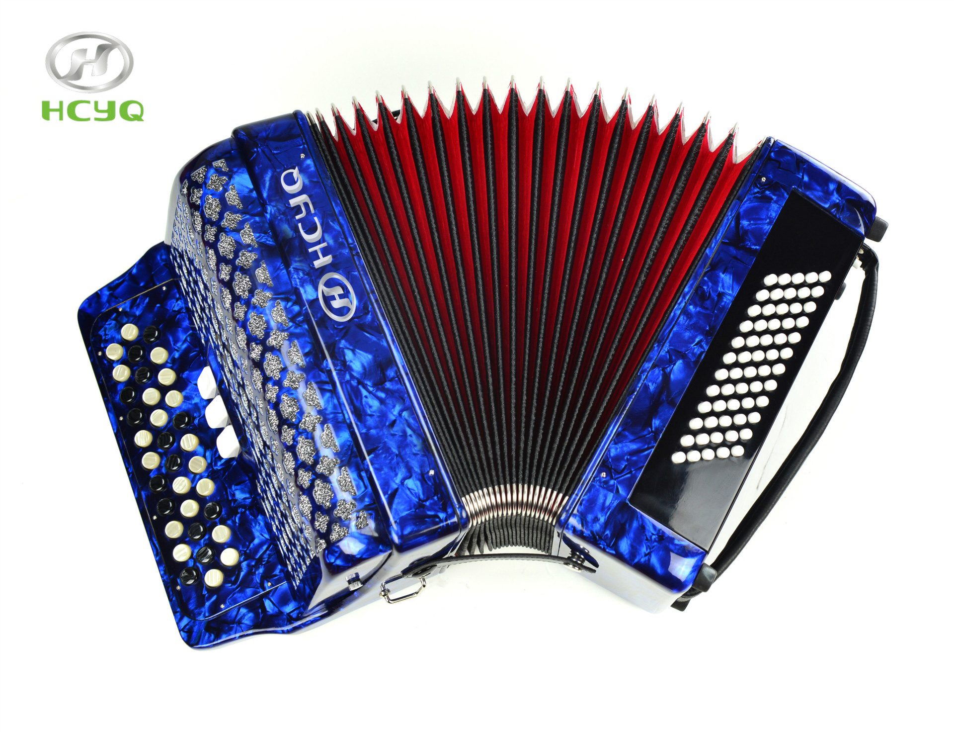 hcyq 34键60贝司巴杨手风琴, b/c 系统纽扣式巴扬手风琴演奏琴