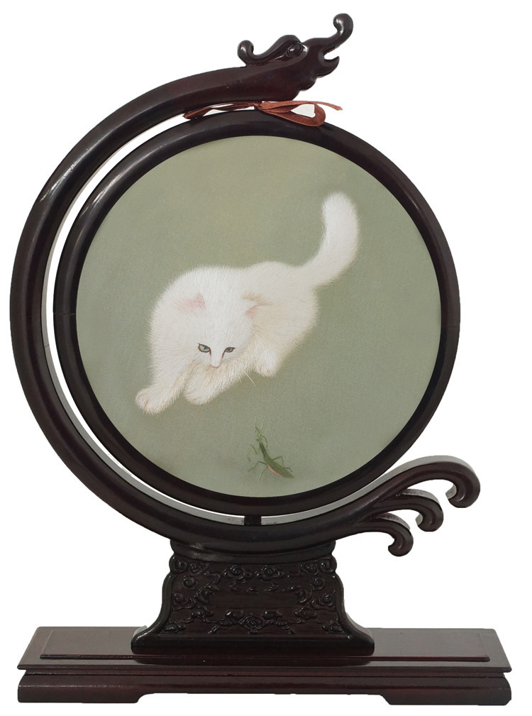 刺绣 苏州手工刺绣 三景刺绣 苏绣 工艺