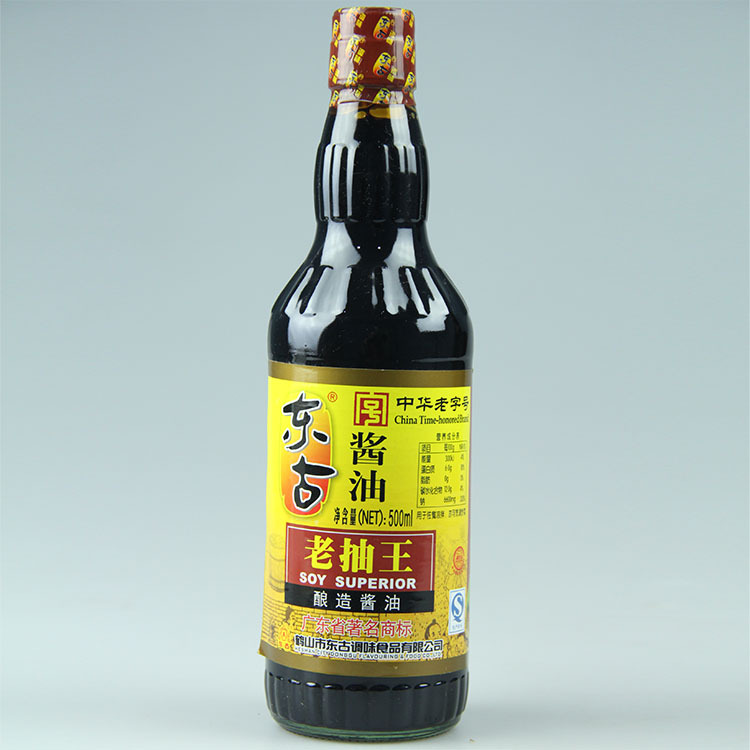 东古酱油 老抽王 酿制酱油 500ml -酱油