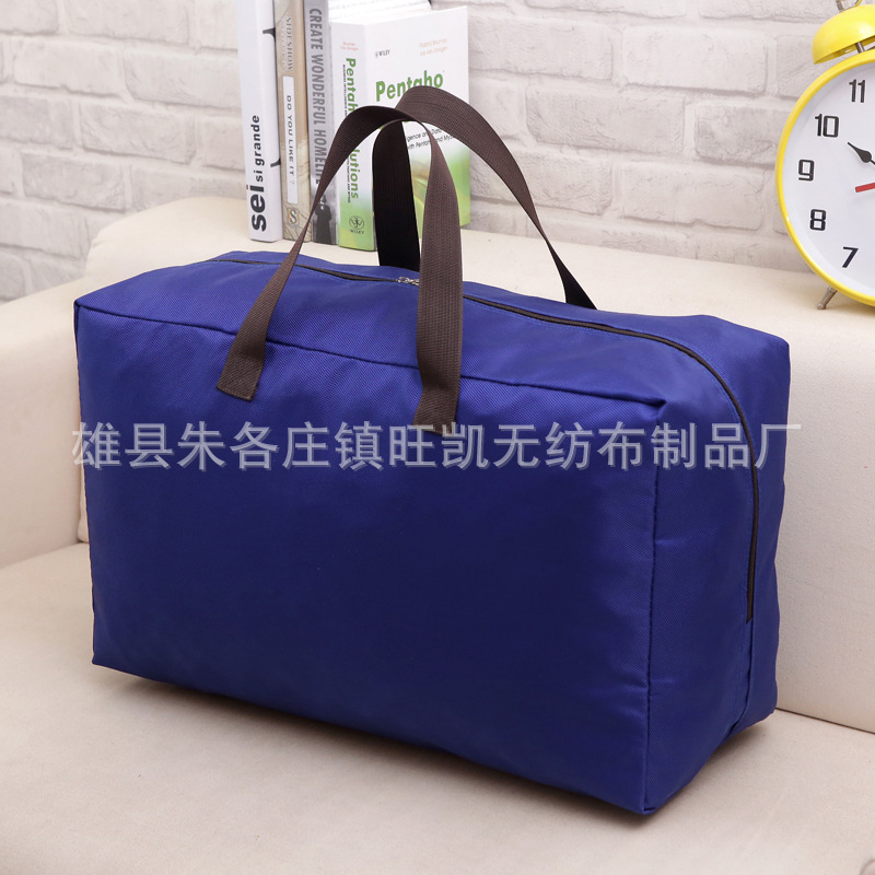 Thickened Oxford Cloth Quilt Portable Pouch Large Size Student Duvet Clothes Organizer Bag Factory Wholesale Moving Bag