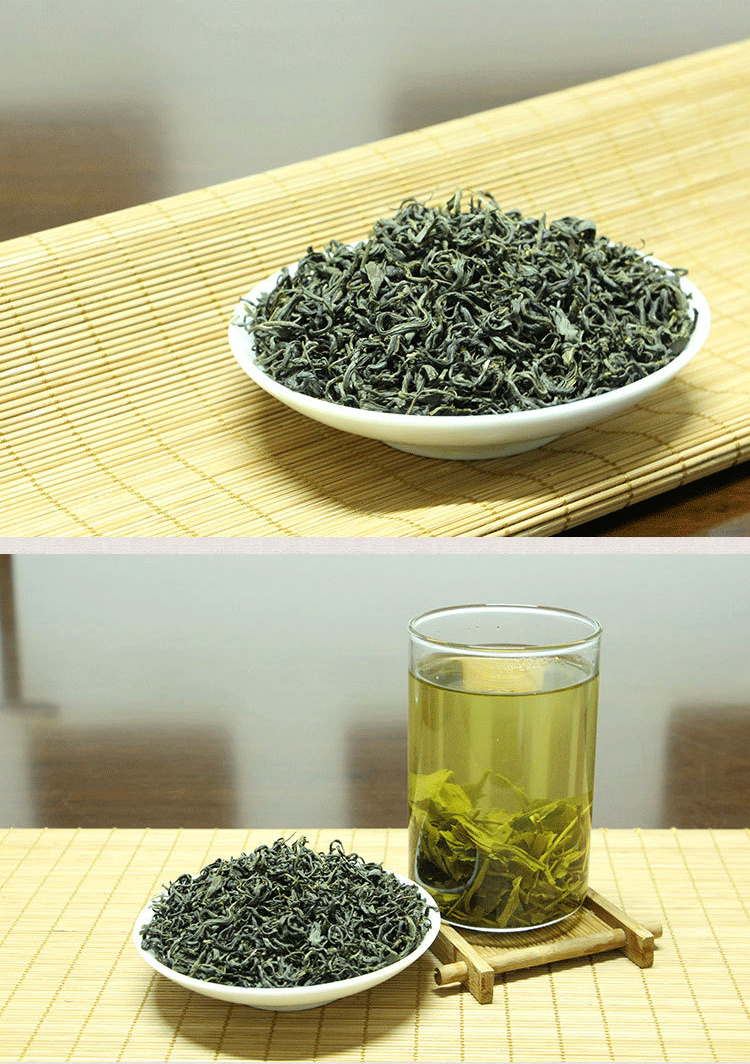 云南绿茶 大理永平原生态有机茶叶高山生态茶二级200g袋装炒青茶