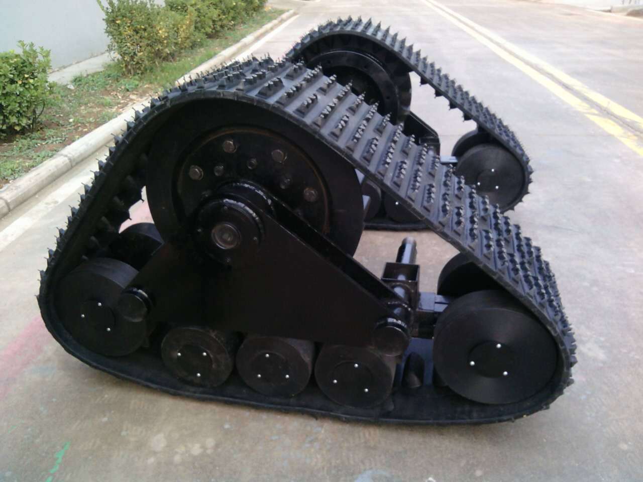 zhl-400小型橡胶履带总成 灵活耐用