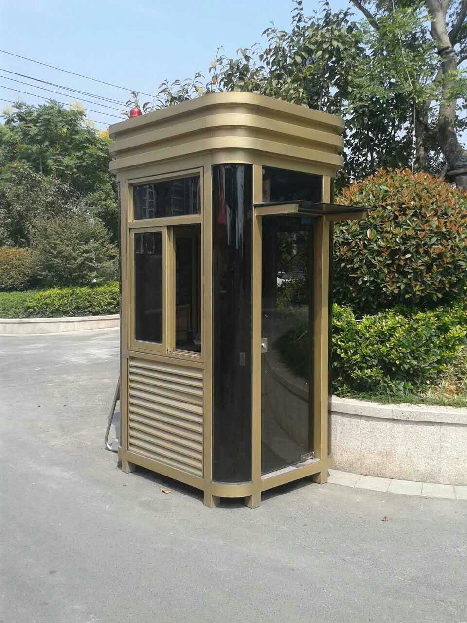 (今日低价)温州厂家定做移动岗亭,小区入口岗亭,收费岗亭