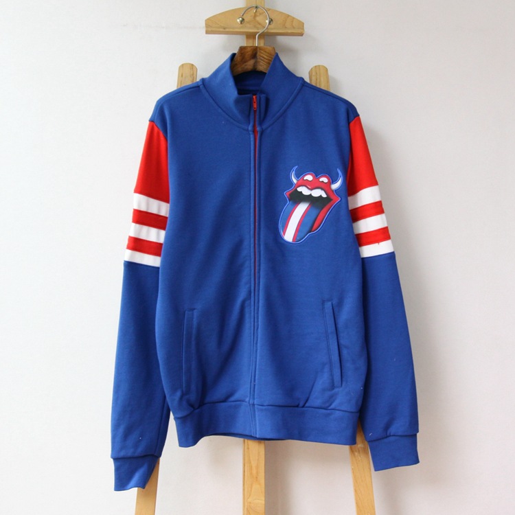 潮牌男装!滚石rolling stones长袖卫衣外套~85119大舌头男女款