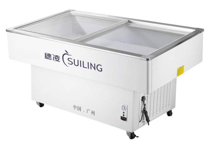 穗凌dlcd-1.6冰柜冷柜商用卧式冷藏烧烤熟食展示柜海鲜柜配菜柜