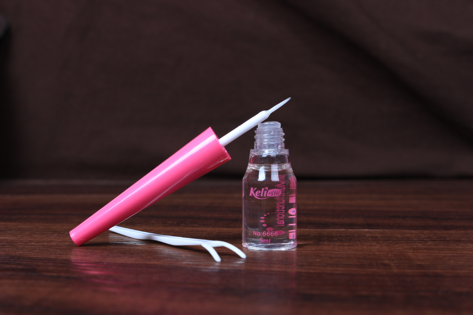 可俐假睫毛胶水双眼皮贴专用胶水透明隐形持