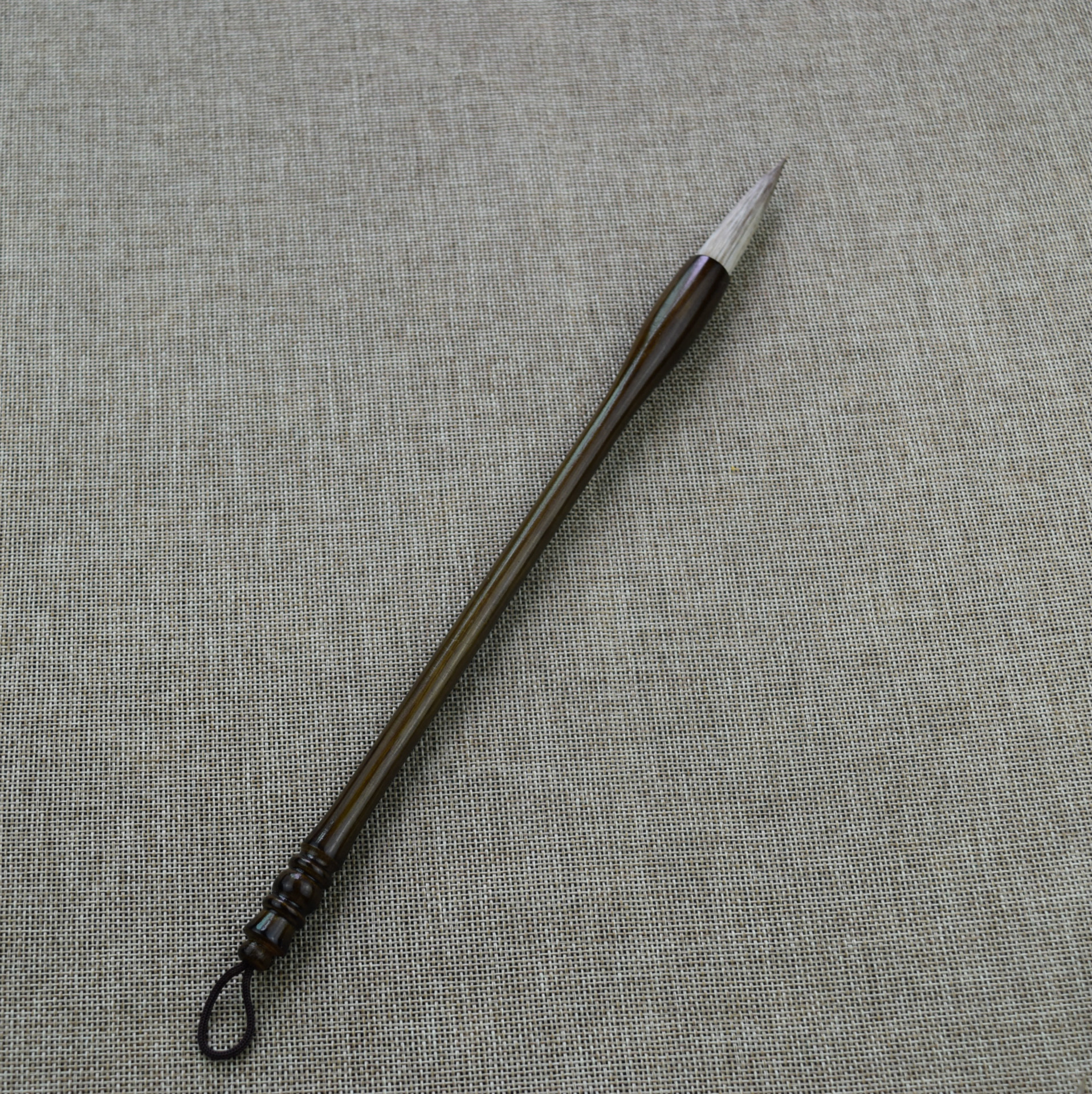 木杆天山花貂毛笔 狼羊兼毫毛笔套装 文港文房四宝书法用笔批发