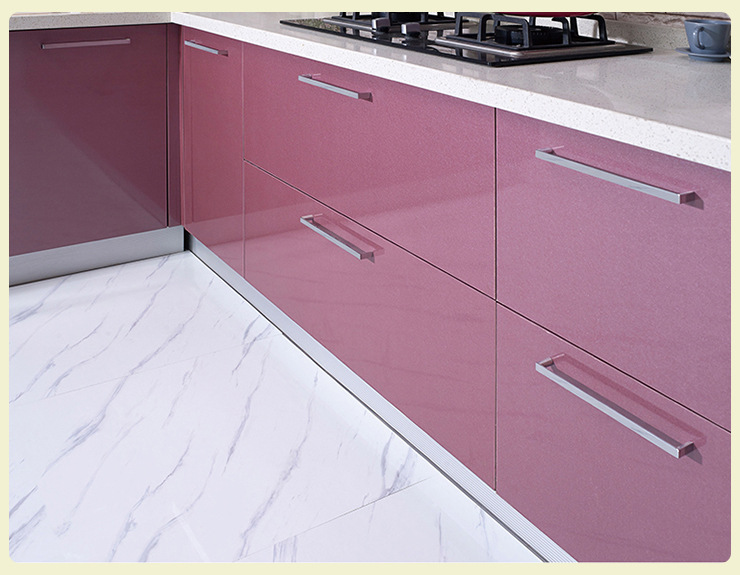 现代整体厨房厨柜 烤漆高档橱柜 厂家直销可定制 地柜吊柜台面