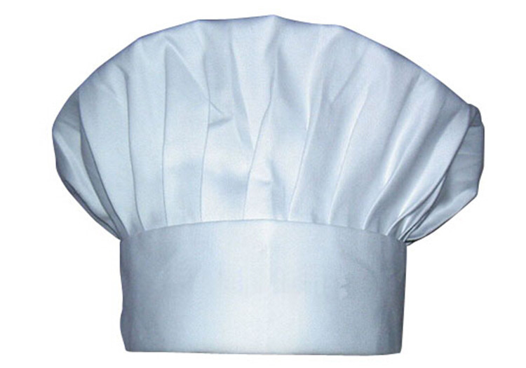 y-951厨房白色帽家用厨师帽卫生食品帽服务员帽子男女工作帽子