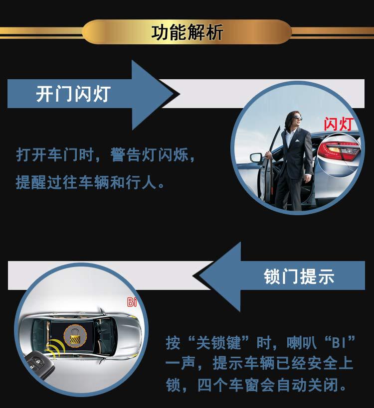 本田。豐田。、日產車系多功能專用升級防盜詳情_07
