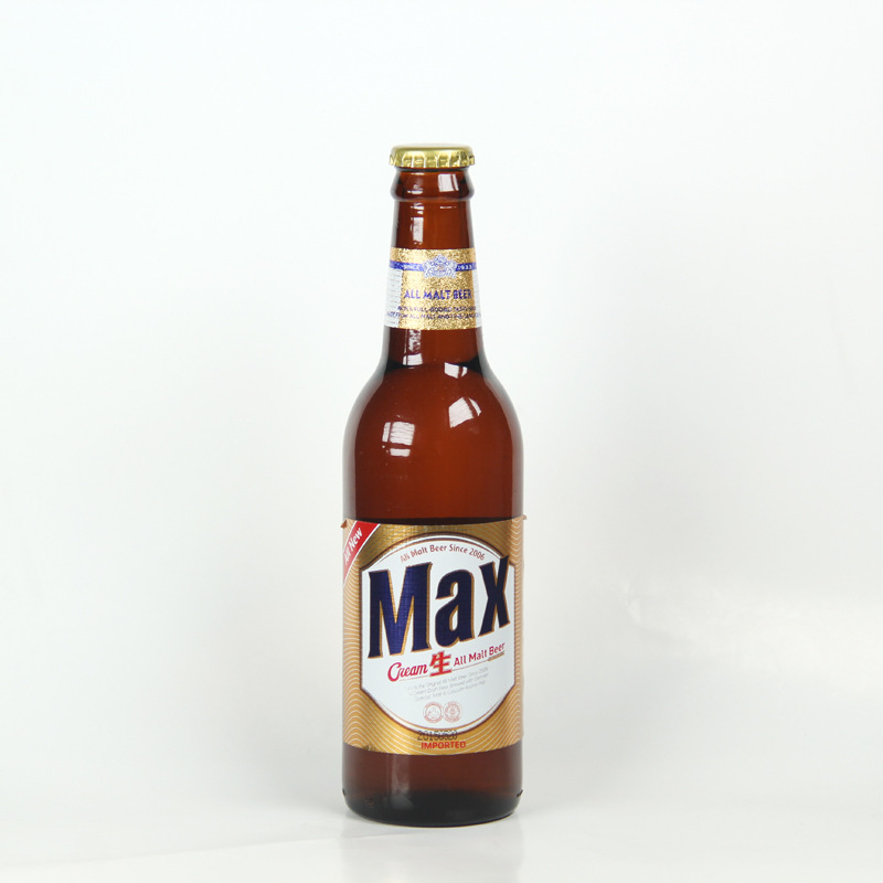 韩国进口麦思max啤酒批发 进口酒水饮品啤酒 330ml*24瓶/箱装