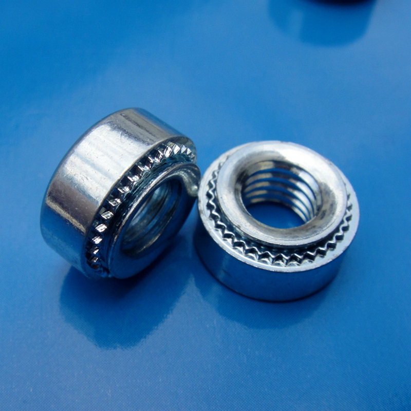 直销供应 镀锌压铆螺母 优质冷镦压铆螺母