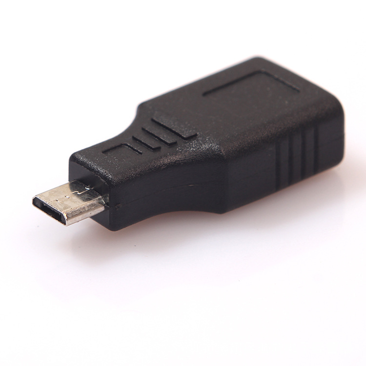 microusb公转usb母手机转接头u