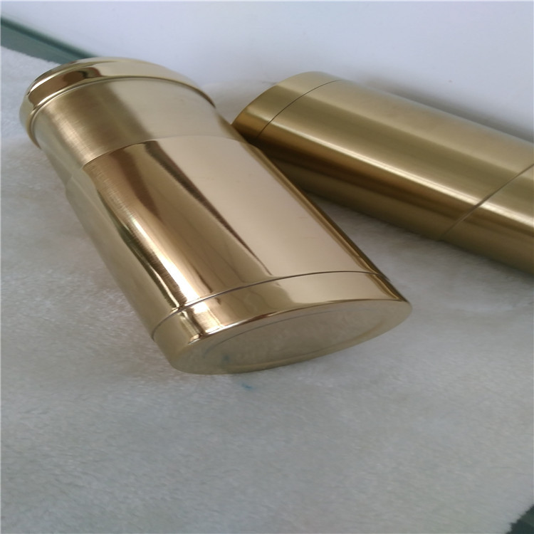 水镀挂镀加工厂电镀金加工铝合金表面电镀香槟金五金电镀香槟金