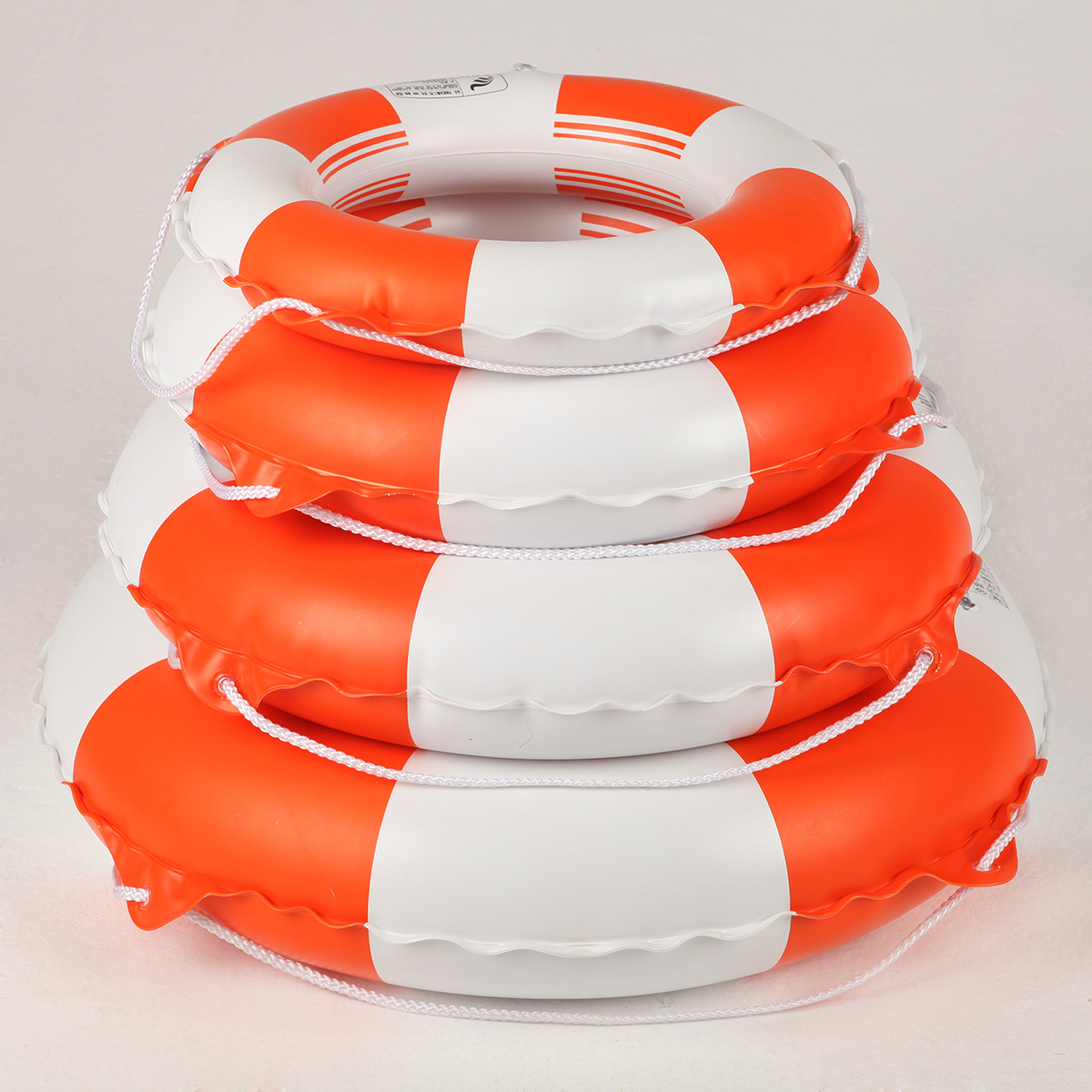 专业泳圈 车胎胶加厚带绳救生圈超大浮力胖